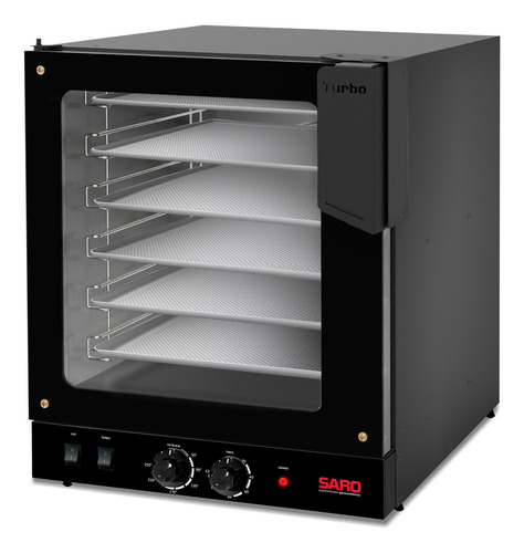 Forno Saro Turbo Assador De Pão Elétrico 6 Esteiras