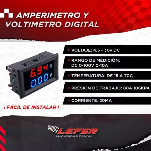 Como Instalar voltimetro en vehiculo 