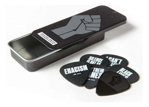 Jim Dunlop Black Lives Matter Tortex .88mm Lata De Púas De