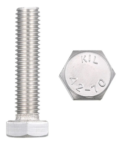 Tornillo Hexagonal Metrico Inox 8 X 30mm // 20 Piezas