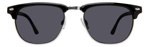 Gafas Steve Madden Outlook X17126 Color Negro Lente Negro Varilla Negro Armazón Negro