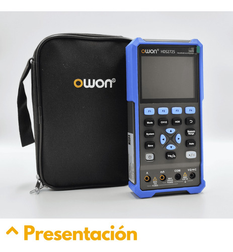 Owon Hds272s Osciloscopio + Multímetro 70mhz + Gen.función