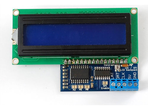 Adafruit Interfaz Lcd Backpack I2c / Spi, Mcp23008 - Arduino