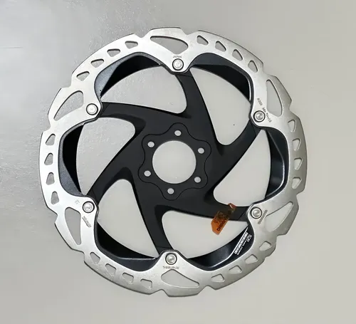 Disco Freio Shimano Xtr Mt905 203mm Ice Tech 6 Parafusos Prateado