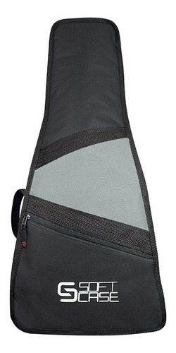 Capa Cavaco Cavaquinho Soft Case Start Almofadada - Cinza