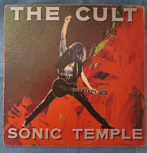 Lp The Cult  Sonic Temple Disco Vinil Vg Encarte Veja Fotos