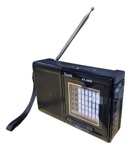 Radio Portatil Bluetooth Am-fm Usb Solar Recargable 