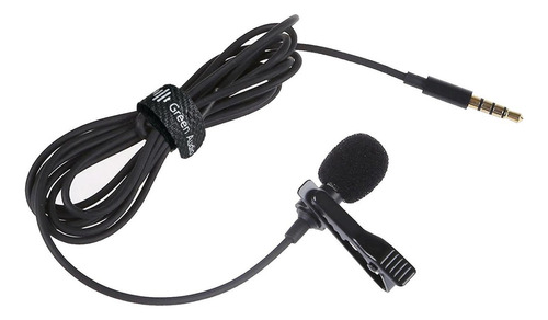 Micrófono De Solapa Micrófono Lavalier De Micrófono Portátil