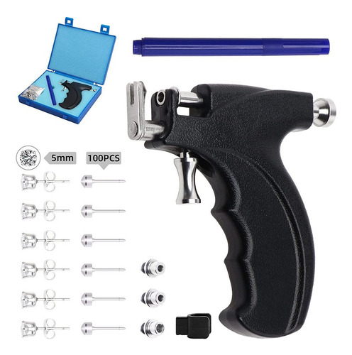 Kit De Herramientas Para Perforar Orejas, Pistola Para Perfo