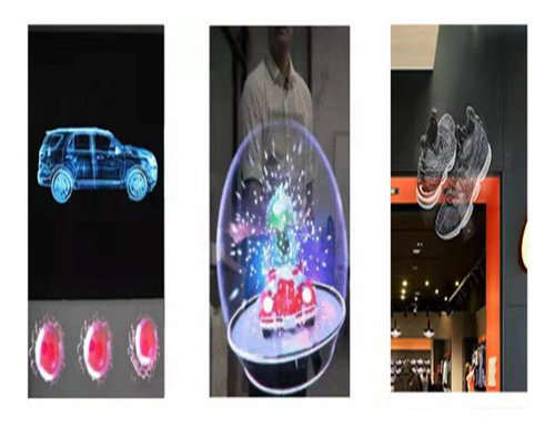 Máquina De Publicidad Con Ventilador De Holograma Led 3d De
