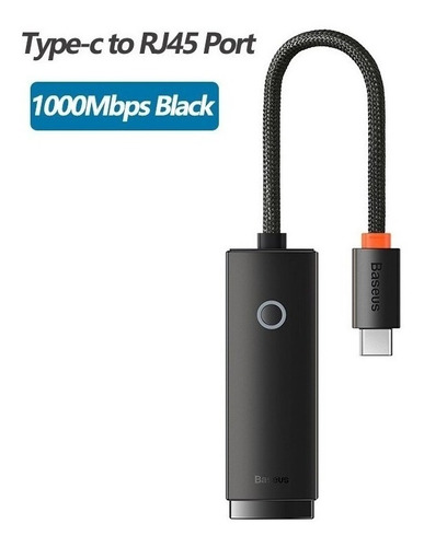 Adaptador Ethernet Usb 3,0/tipo C A Puerto Lan Rj45 1000mbps