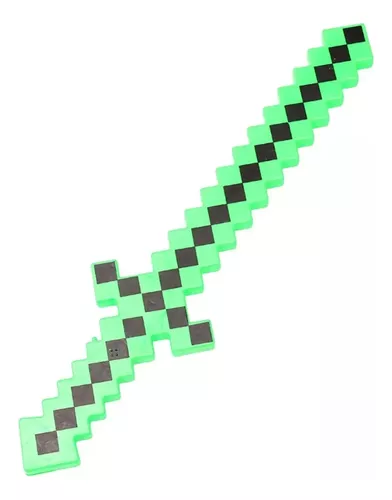 Minecraft Disfraz Espada y Pico de Diamante Transformable 