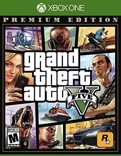 MMS GAMES - GRAND THEFT AUTO V PREMIUM EDITION XBOX ONE - CÓDIGO 25 DÍGITOS  ARG