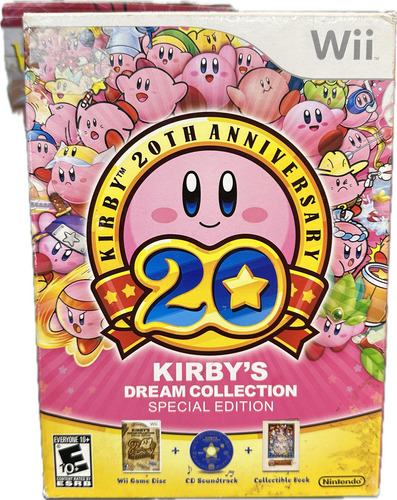 Kirby 20th Anniversary Nintendo Wii Completo (Reacondicionado)