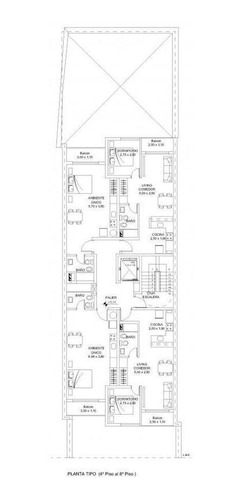 Imagen 5 de 7 de Venta Monoambientes A Estrenar, Mitre 1200 - Gazze