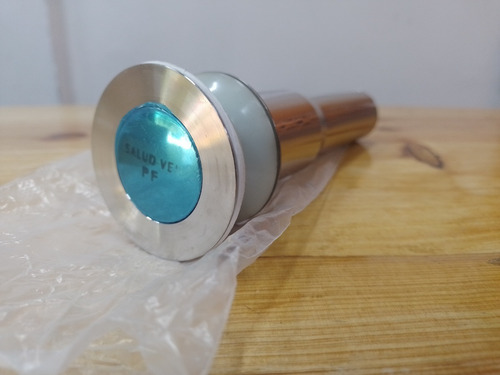 Imagen 4 de 5 de Desague Para Lavamanos Acero Inoxidable Push Boton Mayor-det