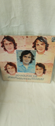 Lp.   Serrat .  Lo Mejor De Joan Manuel Serrat. 1980