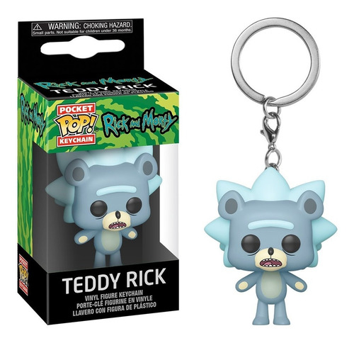 Funko Pocket Pop! Llavero: Rick And Morty - Teddy Rick