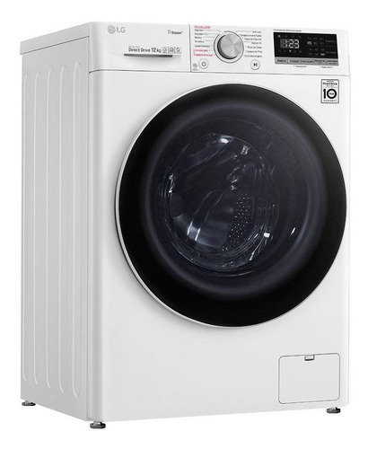 Imagen 2 de 8 de Lavarropas automático LG WM12 inverter blanco 12kg 120 V