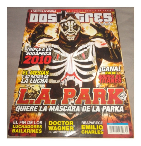 Revista Dos De Tres L.a. Park Número 31 Lucha Libre (Usado)