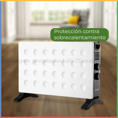 Imagen 4 de 6 de Panel Convector Smart-tek Electrico 2000w Piso Pared Ht2100