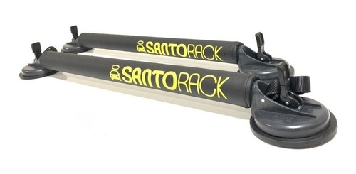 Rack Santo Top 4 Ventosas Teto Universal Courvin + Fita Seg