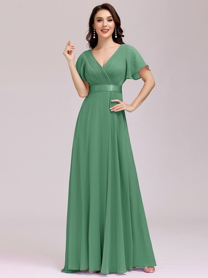 Vestidos Color Verde Jade | MercadoLibre 📦