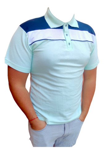 Playera Casual Fresca Tipo Polo Calidad Para Hombre