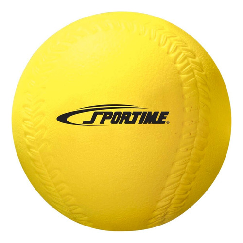 Softball De Espuma Revestimiento  Color Amarillo De ...