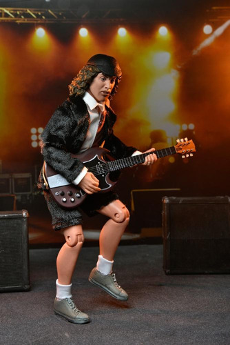 Figura Angus Young Highway To Hell - Acdc - 8 Clothed - Neca