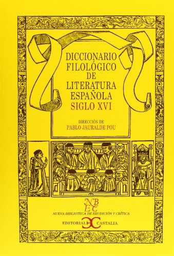 Libro Diccionario Filologico De La Literatura Española Siglo