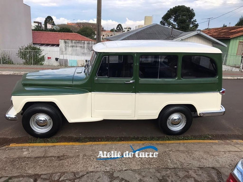 Imagem 7 de 14 de Ford Rural 4x2 1972 Original Com Placa Preta Ateliê Do Carro