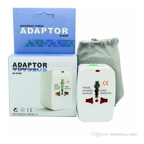 Enchufe Ficha Adaptador Universal Compatible 6 Continentes