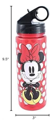 Botella De Agua Tritan Silver Buffalo Disneys Minnie Mouse C