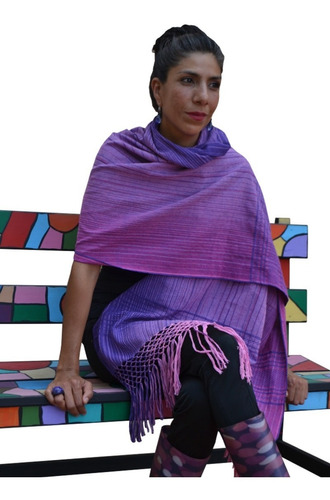 Rebozo Tradicional Balai De Indajani Talla Chica 1.80 Metros