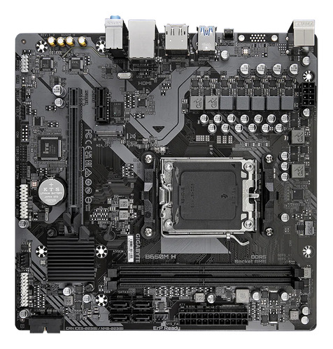 Motherboard Gigabyte B650m H Amd Am5 Ddr5