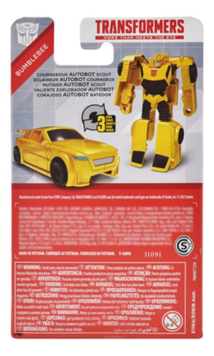 Figuras Transformers3 Pz Optimus Prime, Primal Y Bumblebee