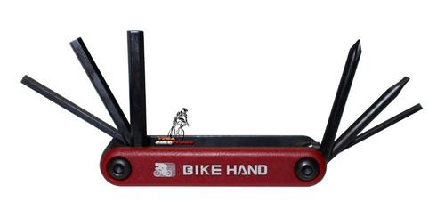 Herramienta Bicicleta Multifunción 6 Llaves Bike Hand Yc-266