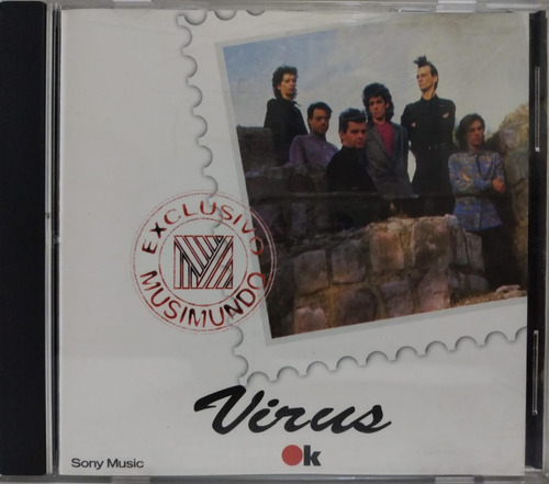 Virus  Virus Cd Argentina 1995 La Cueva Musical