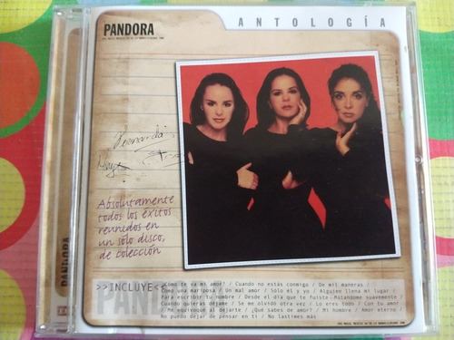 Pandora Cd Antología W