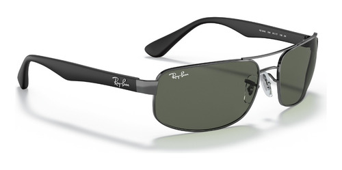 Lentes De Sol Rb3445 Ray Ban En Gris Plomo Y Verde