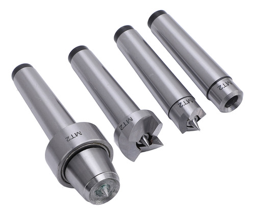 Wood Lathe Drive Center Set 4 Pcs Spur Cup Mt2 Live And