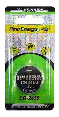 Batería Cr2450 New Energy Megatronica