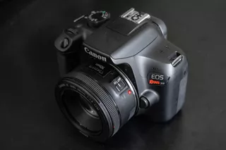 Canon T6, Lente 50mm Stm, Cartão Memória, Nf E Garantia