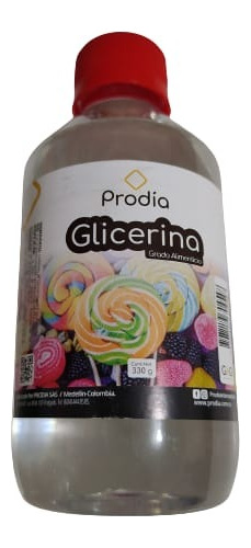 Glicerina Comestible Prodia 330 - g a $30