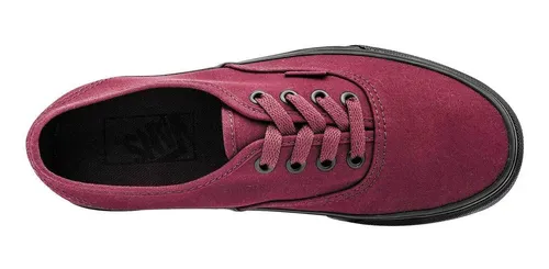 Zapatos vans top color vino 80