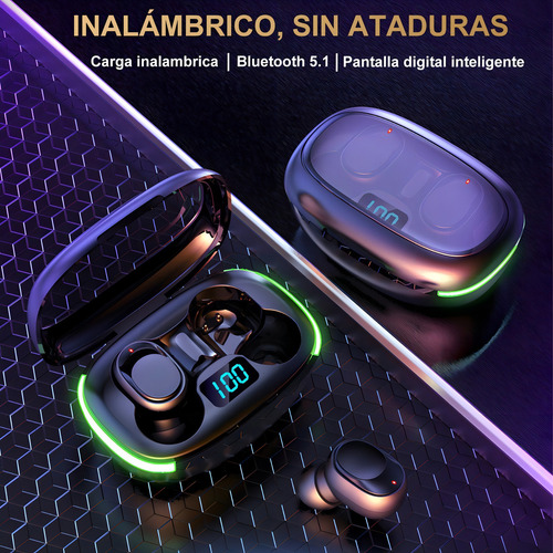 Audífonos Inalámbricos Bluetooth Función Carga Inalámbrica