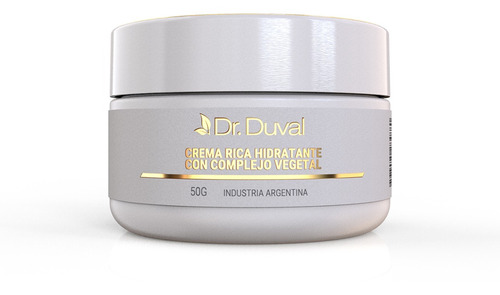 Crema Rica Hidratante Anti-edad 50gr Duval