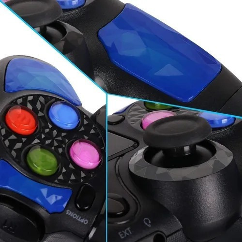 Joystick Para Ps4 Inalámbrico Wireless Bluetooth Vibración Panel Táctil Sj-4001b