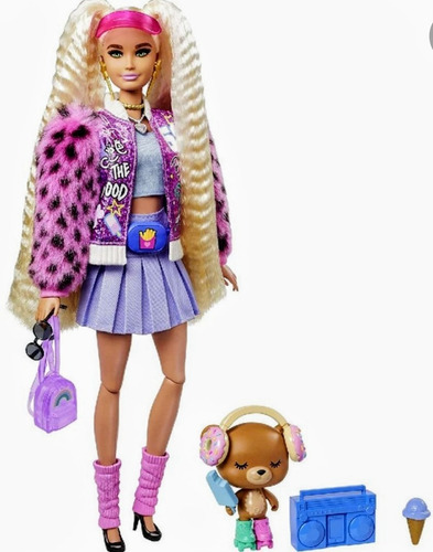 Barbie Extra #8 Mattel - Muñeca Articulada 30 Cm